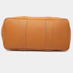 Pre Owned حقيبة هيرمس غاردن بارتي 36 جلد نيغوندا بني