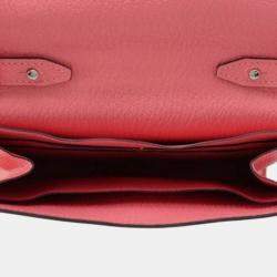 مملوكة مسبقًا محفظة هيرمس وردية شيفر ميسور كليك 16 على شريط