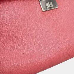 مملوكة مسبقًا محفظة هيرمس وردية شيفر ميسور كليك 16 على شريط