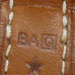 مملوكة مسبقًا Hermes Brown Orange Silk and Barenia Coup de Fouet Silky City 38