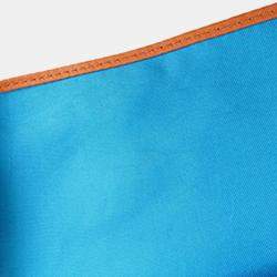 مملوكة مسبقًا Hermes Brown Orange Silk and Barenia Coup de Fouet Silky City 38