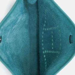 Pre Owned حقيبة هيرمس إيفلين تريس بيتي موديل 16 كليمنس تركواز 2019