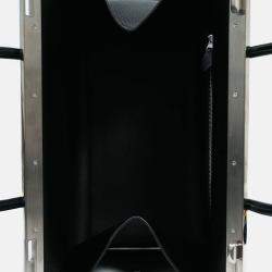 Pre Owned حقيبة هيرمس 2005 شامونيه هولد أب إطار توغو جلد أسود توتي