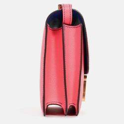 Pre Owned حقيبة هيرمس كونستانس 18 جلد إيبسوم وردي