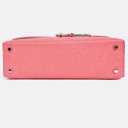 Pre Owned حقيبة هيرمس 2021 روز تكساس إبزوم فيرو 23 كروس بودي