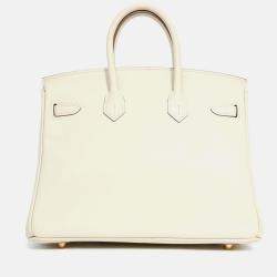 Pre Owned حقيبة هيرمس بيركن 25 جلد سويفت كراي 2017