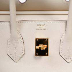 Pre Owned حقيبة هيرمس بيركن 25 جلد سويفت كراي 2017
