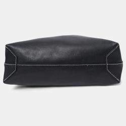 مملوكة مسبقًا حقيبة يد توت هيرمس سوفت كاباسيليه 31 سوداء