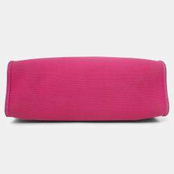 Pre Owned حقيبة هيرميس هيرباج 31 قماش/جلد فيروز 2018 وردي بوردو