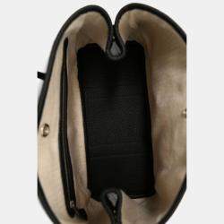 مملوكة مسبقًا Hermes Black Negonda Leather Garden Party 30