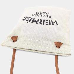 مملوكة مسبقًا حقيبة هيرمس ألين قماش بيج