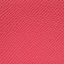 Pre Owned حامل بطاقات هيرمس كالفي جلد زهري مزدوج