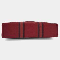 Pre Owned Hermes Red Cotton Furutto Gm