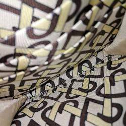 Pre Owned Hermes White Leather Silky Half Wallet K