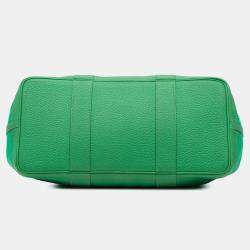 Pre Owned حقيبة هيرمس جرين توال ونيجوندا غاردن بارتي 36