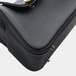 Pre Owned حقيبة هيرمس خضراء ميني كليمونس ليندي ٢٠