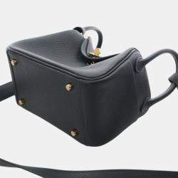 Pre Owned حقيبة هيرمس خضراء ميني كليمونس ليندي ٢٠