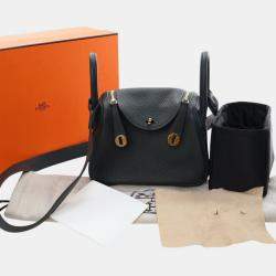 Pre Owned حقيبة هيرمس خضراء ميني كليمونس ليندي ٢٠