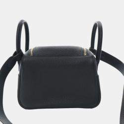 Pre Owned حقيبة هيرمس خضراء ميني كليمونس ليندي ٢٠