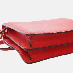 مملوكة مسبقًا Hermes Red Mini Evercolor Sac Roulis 18