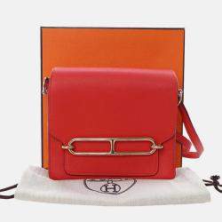 مملوكة مسبقًا Hermes Red Mini Evercolor Sac Roulis 18