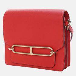 مملوكة مسبقً ا Hermes Red Mini Evercolor Sac Roulis 18