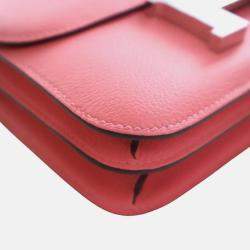 مملوكة مسبقًا Hermes Pink Mini Evercolor Constance 18