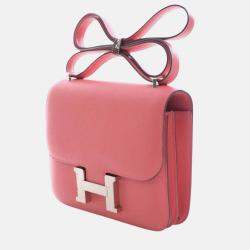 مملوكة مسبقًا Hermes Pink Mini Evercolor Constance 18