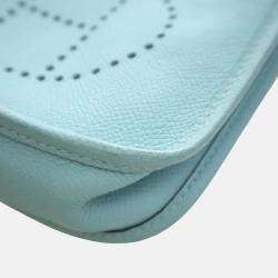 مملوكة مسبقًا Hermes Blue Epsom Evelyne TPM