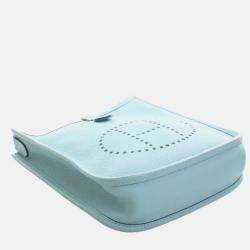 مملوكة مسبقًا Hermes Blue Epsom Evelyne TPM