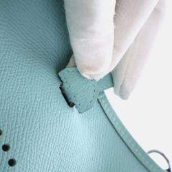 مملوكة مسبقًا Hermes Blue Epsom Evelyne TPM