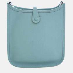 مملوكة مسبقًا Hermes Blue Epsom Evelyne TPM