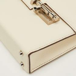 مملوكة مسبقًا Hermes Verrou Chaine Mini Nata Mysore Leather Bag