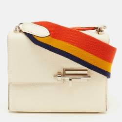 Pre Owned حقيبة ميني هيرمس فيرو شين ناتا جلد ميسور