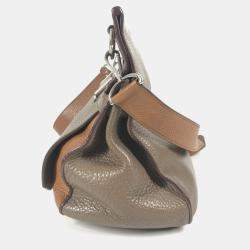 مملوكة مسبقًا Hermes Gypsiere 34 Two-Tone Crossbody Flap Shoulder Bag In Taurillon Clemence Leather  Etoupe Gold  Gray And Brown