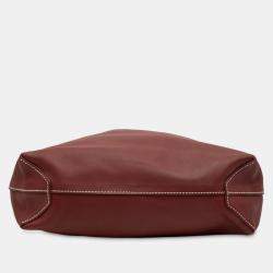 Pre Owned Hermes Red Veau Sikkim Double Sens 28