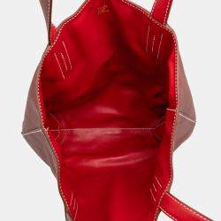Pre Owned Hermes Red Veau Sikkim Double Sens 28