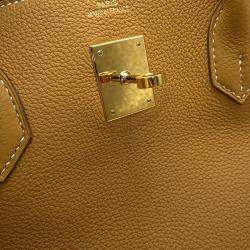 مملوكة مسبقًا حقيبة هيرمس بيركين 40 جلد توغو سابل طبيعي