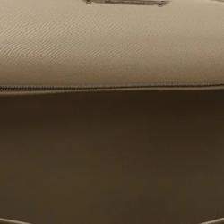 Pre Owned حقيبة هيرمس كيلي سيليير إيبسوم بلون كري مقاس 28