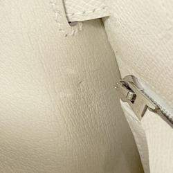 Pre Owned حقيبة هيرمس كيلي سيليير إيبسوم بلون كري مقاس 28