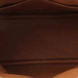 Pre Owned حقيبة هيرمس بوليد 1923 جلد إيفركلور ذهبي حجم صغير