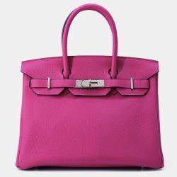 مملوكة مسبقًا Hermes Birkin Rose Purple Togo Leather Size 30