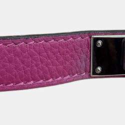 Pre Owned Hermes Birkin Rose Purple Togo Leather Size 30