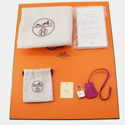 Pre Owned Hermes Birkin Rose Purple Togo Leather Size 30