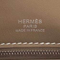 Pre Owned Hermes Birkin Shadow Etoupe Swift Leather Size 25