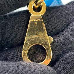 Pre Owned Hermes Kelly Sellier Blue Frida Epsom Size 25