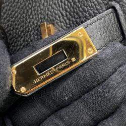 Pre Owned حقيبة هيرمس بيركين 35 جلد توجو أسود