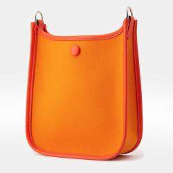 مملوكة مسبقًا حقيبة هيرمس نيو إيفلين جيم بحجم صغير جدًا جلد توال أوفيسييه سويفت جوني دور/فيو