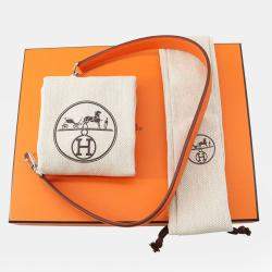 مملوكة مسبقًا حقيبة هيرمس نيو إيفلين جيم بحجم صغير جدًا جلد توال أوفيسييه سويفت جوني دور/فيو