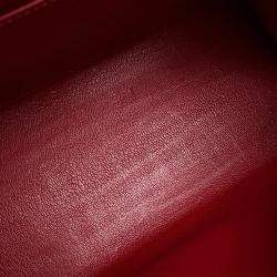 Pre Owned Hermes Mini Kelly Rouge Vif Courchevel Size 20